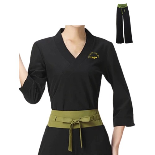 OliveWrap Spa Uniform Set